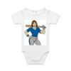 AS Colour - Organic Baby 'Mini-me' Onesie Romper Thumbnail