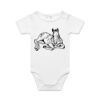 AS Colour - Organic Baby 'Mini-me' Onesie Romper Thumbnail