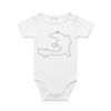 AS Colour - Organic Baby 'Mini-me' Onesie Romper Thumbnail