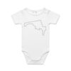 AS Colour - Organic Baby 'Mini-me' Onesie Romper Thumbnail