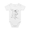AS Colour - Organic Baby 'Mini-me' Onesie Romper Thumbnail
