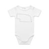 AS Colour - Organic Baby 'Mini-me' Onesie Romper Thumbnail