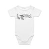 AS Colour - Organic Baby 'Mini-me' Onesie Romper Thumbnail